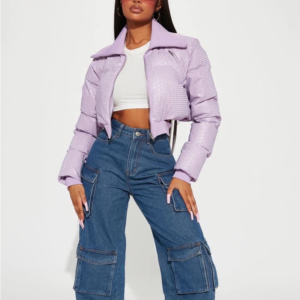 Cropped Purple Jacket | TO DONATE SOON